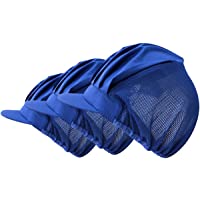 Cityelf Gorro de Cocinero Ajustable Sombrero para cocinar y restaurante Gorra para trabajo patissier cocina red de…